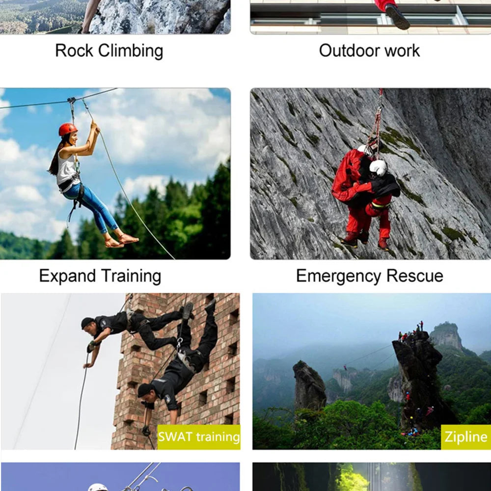 10-30m Car Tow Rope Static Climbing Rope 8mm Outdoor Survival Rescue Safety Cord Climbing Wall Equipment Accessorie 10m 20m 30m