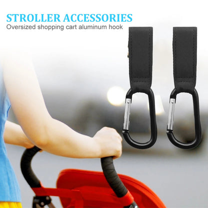 2pcs Baby Stroller Hook Shopping Pram Bag Hook Prop Hanger Stroller Shopping Bag Clip Stroller Accessories 35kg Magic Stick Hook