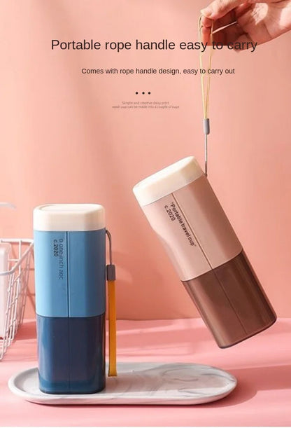 Travel Portable Toothbrush Toothpaste Holder Storage Case Box Organizer Household Storage Cup Outdoor Holder Bathroom Accessorie