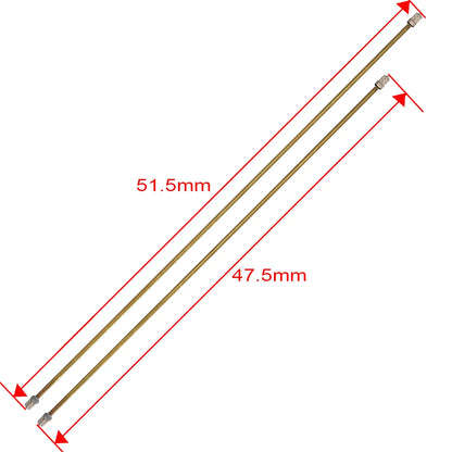 Upgrade 360L Excavator Hydraulic Copper Pipe Quick Connector Set For 1/14 RC Hydraulic Excavator JD-106 Engineering vehicle Part