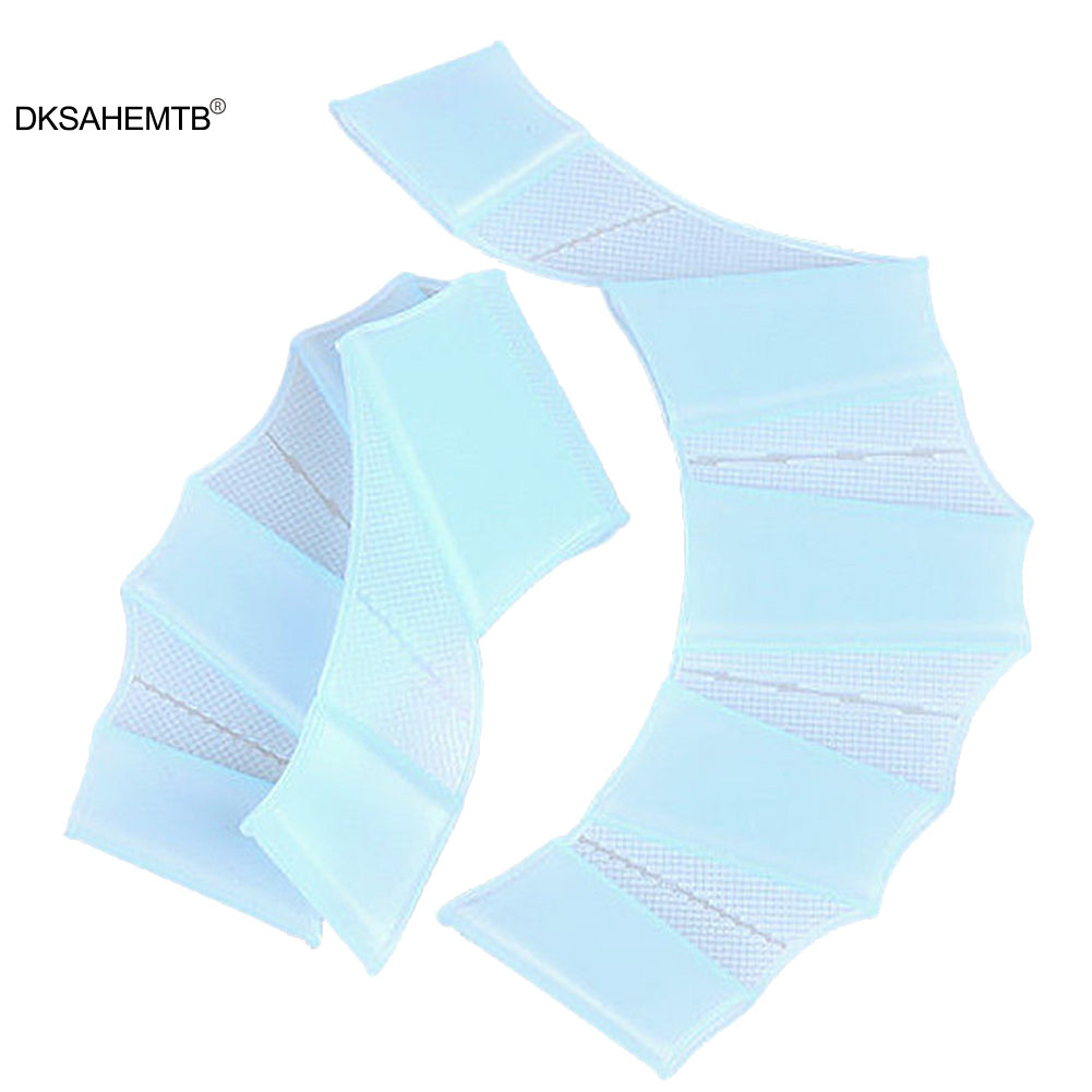 Swimming Flip Board Training Gloves Freestyle Rowing Sailor's Palm Silicone Pad Palm Duck Palm Fingertips Diving Equipment