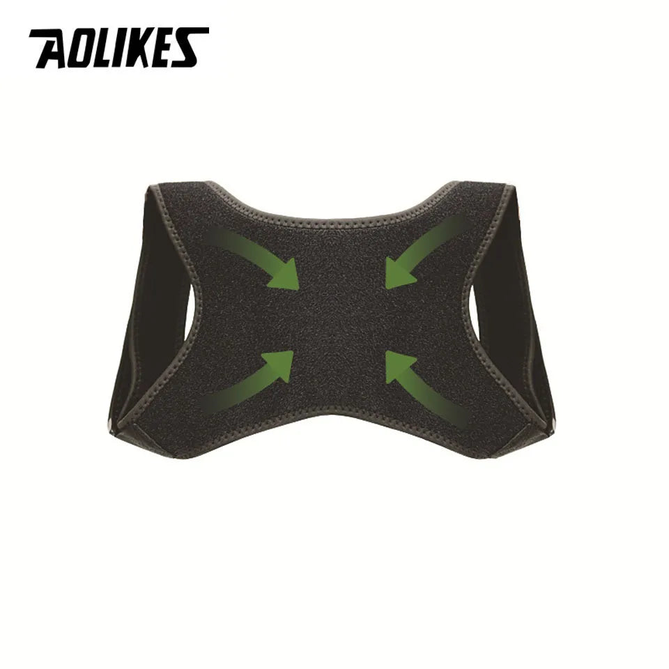 AOLIKES New Posture Corrector Spine Back Shoulder Support Corrector Band Adjustable Brace Correction Humpback Back Pain Relief