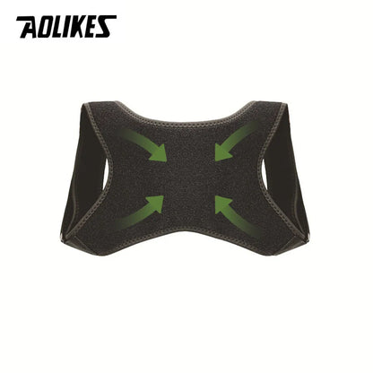 AOLIKES New Posture Corrector Spine Back Shoulder Support Corrector Band Adjustable Brace Correction Humpback Back Pain Relief