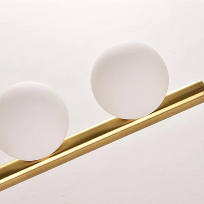 Modern ball wall lamp Decorative luxury wall light for Corridor TV Background Golden Black Mirror Vanity G9 bedside reading lamp