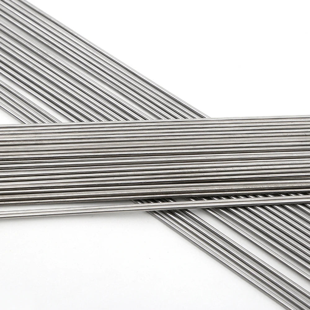 20PCS 50CM Stainless Steel Spring Wire Hard Wire Full Hard Wire Straight Wire 0.2-3MM Spring Steel Wire