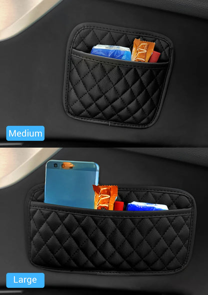 Multifunction Car Organizers Pocket Bags For Car Storage Box Collecting Bag For Cards Phone Key Sticky Pouch In Car Interior