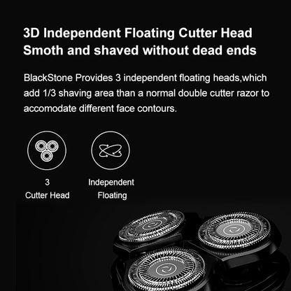 Electric Shaver Replacement Head For men electric razor head IPX7 Waterproof beard trimmer cutter head 3D Removable Head