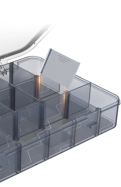 Organizer 9-24 Grids Adjustable Storage Container  Compartment Plastic Storage Box Component Screw Holder Case Display Container