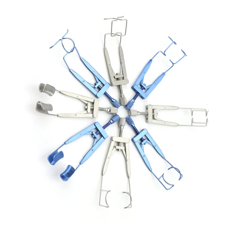 Microscopic Medical Ophthalmic Instruments Titanium Eyelid Stretcher Medical Surgery Eyelid Open Stretcher Seal