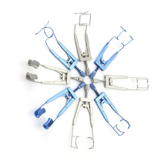 Microscopic Medical Ophthalmic Instruments Titanium Eyelid Stretcher Medical Surgery Eyelid Open Stretcher Seal