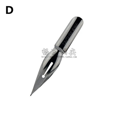 Japanese craftsman nikko TACHIKAWA comic nib G/D/round/student/whistle nib Painting, stationery, student supplies