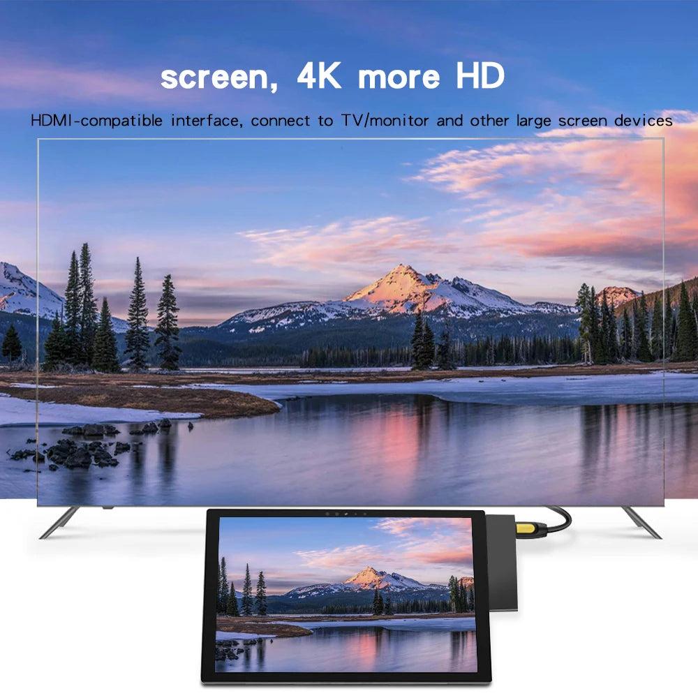 KARTOMAN USB 3.0 HUB 4K HDMI-compatible Gigabit Ethernet adapter audio SD/TF for Microsoft Surface GO 2 Laptop Docking Stations