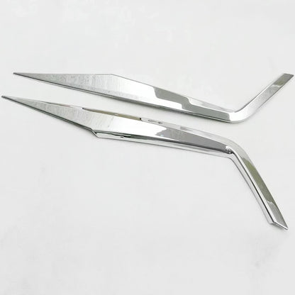 For Skoda Kodiaq Accessories 2017 2018 2019 2020 ABS Chrome Car Rear Back Fog Light Lampshade Cover Trim Auto Styling Sticker