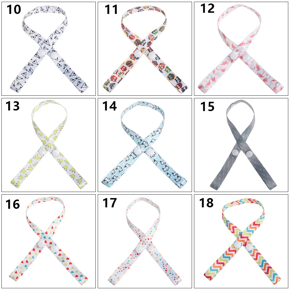Toys Stroller Strap Fixed Car Pacifier Chain Lanyard Anti-Drop Hanger Belt Holder Baby Stroller Accessories