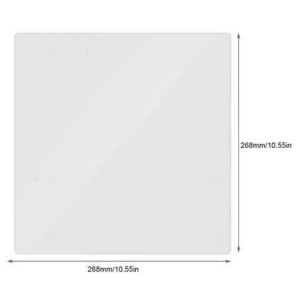 Computer Motherboard Base Stand Transparent Computer Bracket Acrylic Open Frame Computer Case For ATX/M-ATX/ITX Motherboard