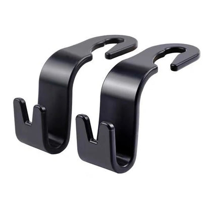 Universal Car Seat Back Hook Phone Holder PP Car Accessories Interior Portable Storage Hook for Car Bag Purse Cloth Hanger Drop