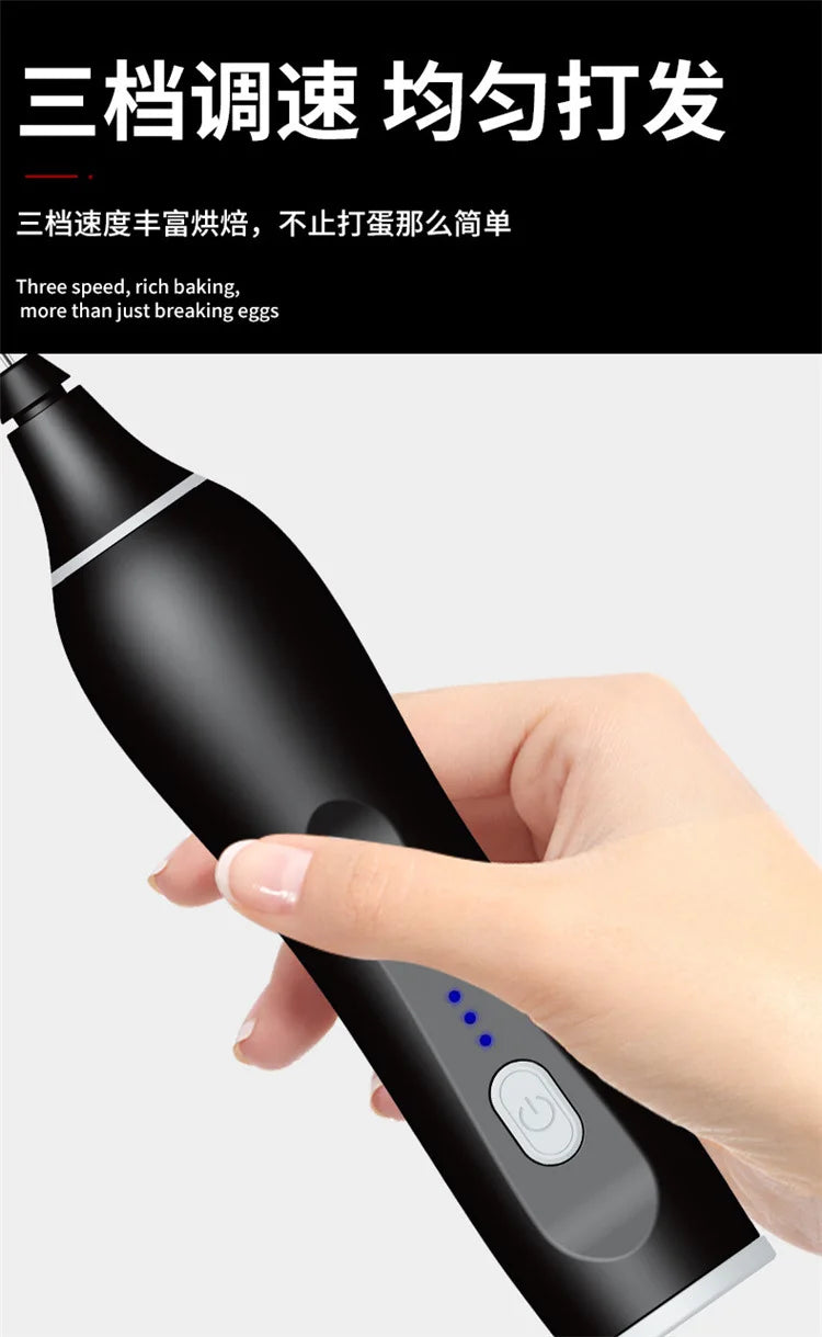 New hand-held electric egg beater milk beater automatic coffee blender milk bubbler electric blender whisk  kitchen tools