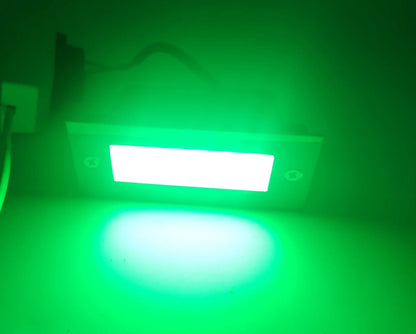 LED Deck Step Light 15Leds Underground Lamp Recessed Stair Paitio ground Spot Light Floor Garden Landscape Wall Outdoor Lighting