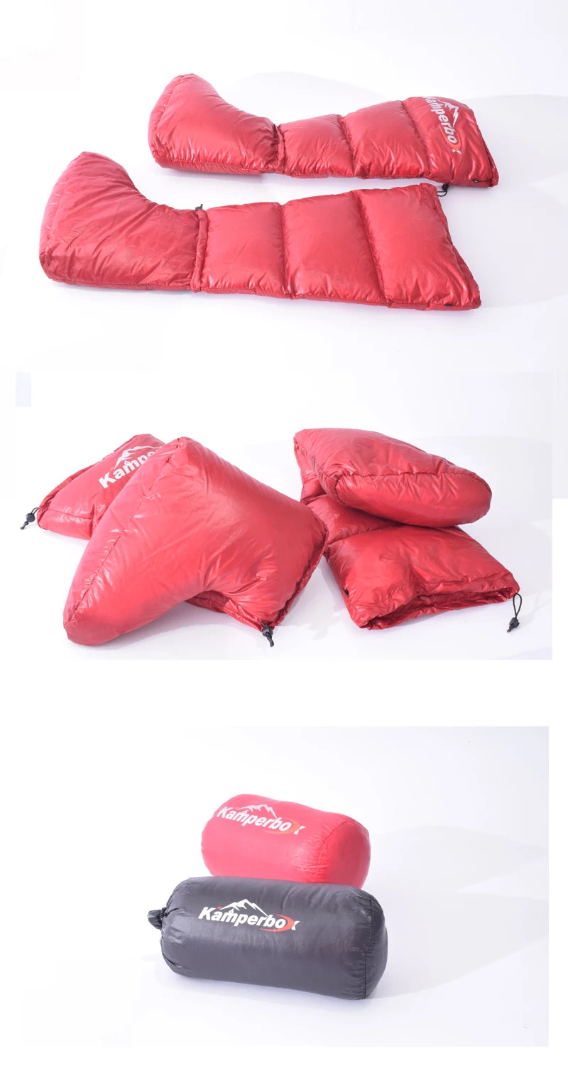 Camping Down Socks Down Booties Sleeping Bag Socks Down Boots Camping Sleeping Boots  Kamperbox Sleeping Bag Down Booty