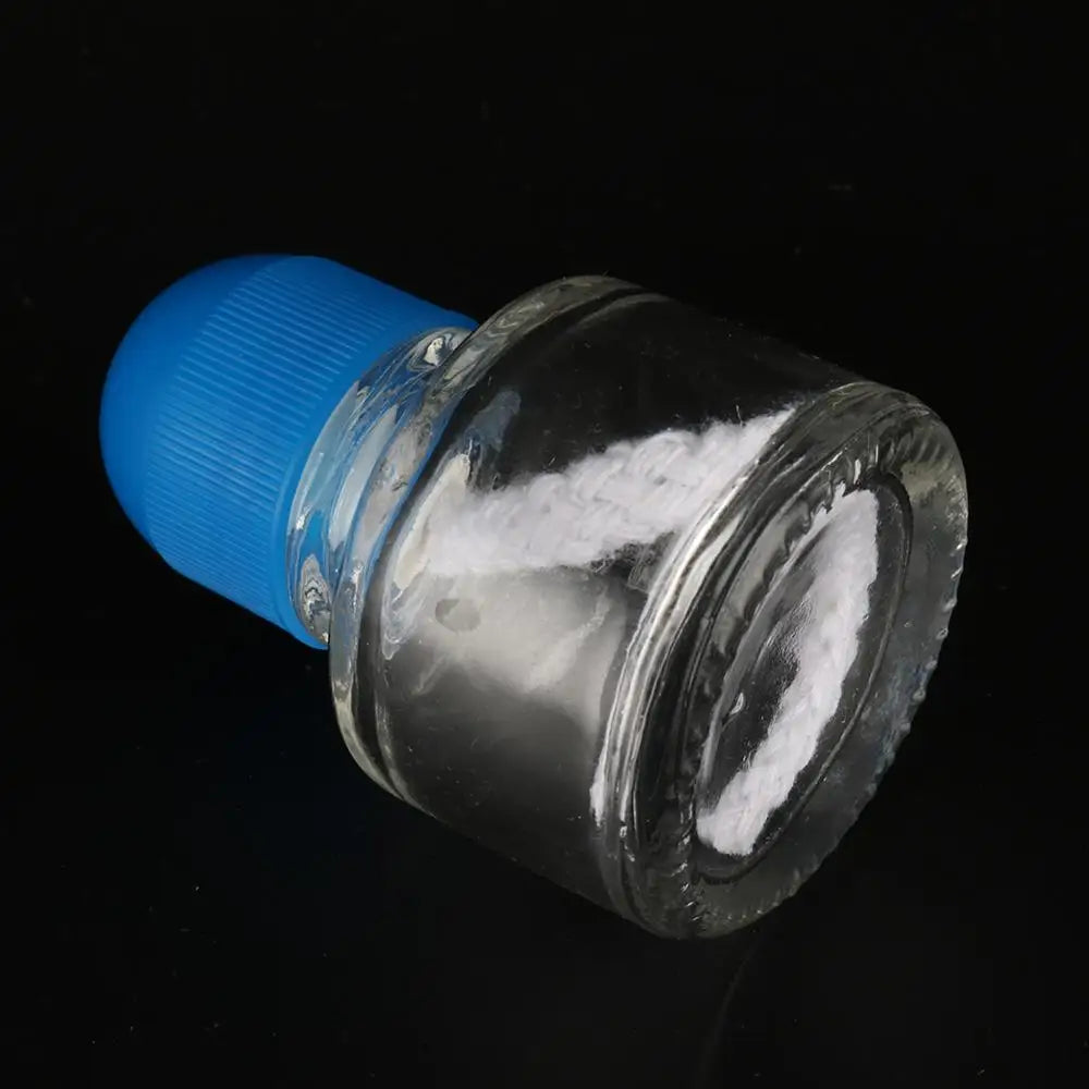 25ml Glass Alcohol Burner Lamp 6.5cm*4.3cm Chemistry Laboratory Biological Heating Equipment Educational Supplies