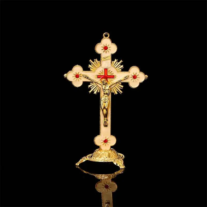 Big cross crucifix station christ catholic jesus statue large religious prayer church decoration car church decoration