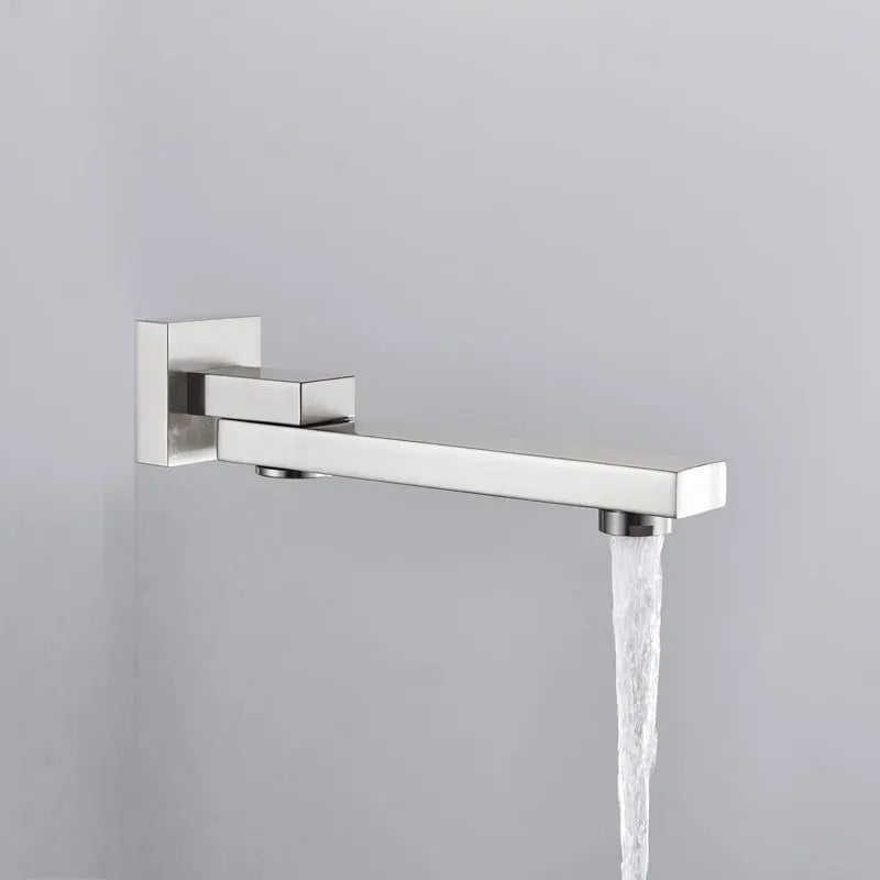 Bathroom Accessories Replace Tub Spout Chrome Finish Wall Mounted