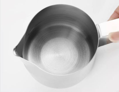 Coffee Latte Milk Frothing Jug Milk Frother Pitcher Stainless Steel Jug Espresso Barista Pitcher Milk Pot Coffee Accessories