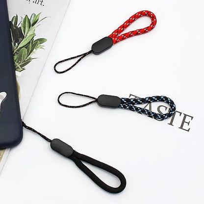 Mobile Phone Strap Short Lanyard for Keys ID card Cell phone Universal Hold Lanyards 6 Colors Handheld Rope Wear-resistant Strap