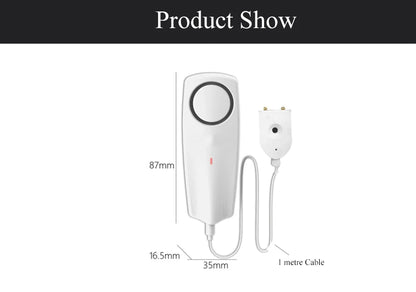 For WIFI Liquid Leak Sensor Smart APP Alexa Push Alarm Alerts wireless Water Level Detector Leakage