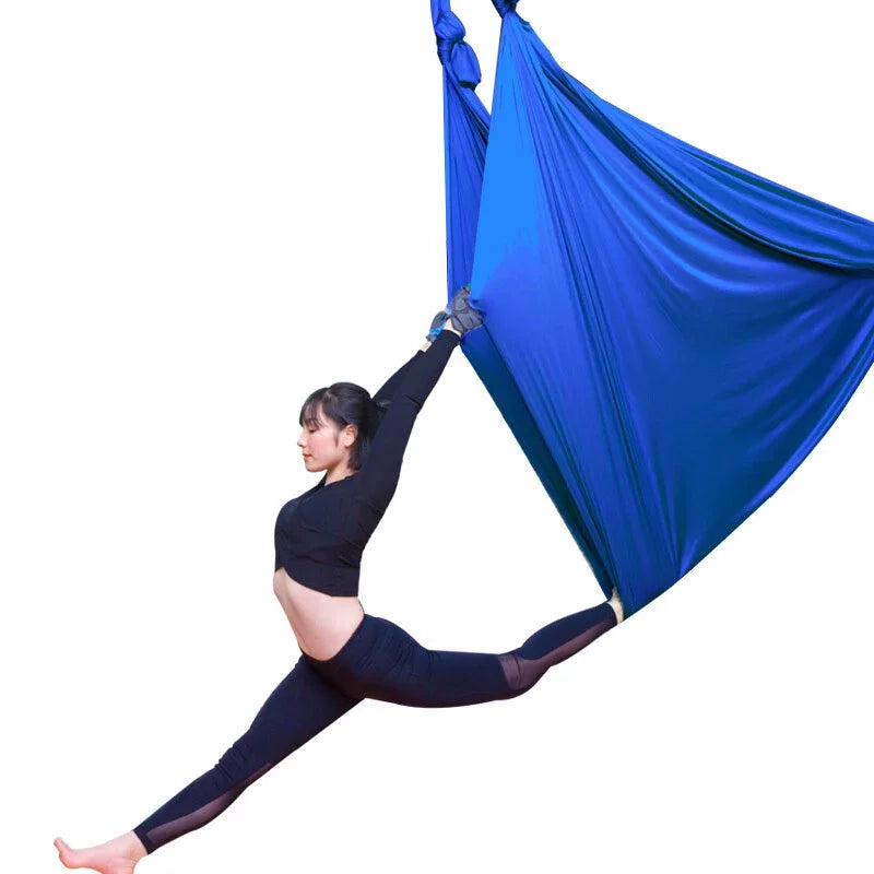 4m Yoga Flying Swing Aerial Yoga Hammock Swing Latest Multifunction Anti-gravity Yoga belts for yoga training Yoga for sporting