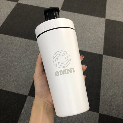 28OZ Whey Protein Powder Sports Shaker Bottle For Water Bottle Gym Nutrition Blender Cup Stainless Steel Extreme Sport Space Cup