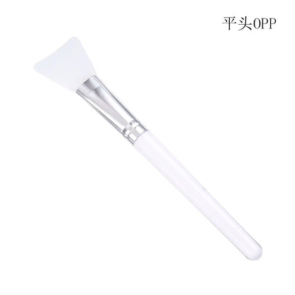 1Pc White Makeup Silicone Facial Mask Brush Professional Mud Cream Brushes DIY Skin Care Foundation Gel Cosmetic Beauty Tool