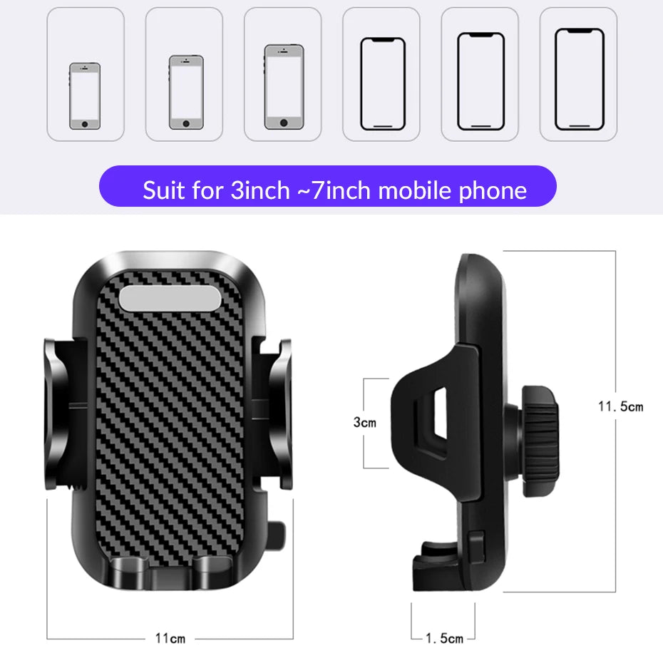 Car Phone Holder Suction 360 Degree Rotation Windshield Sucker For Mobile Cell Phone Universal in Car Stand Bracket Mount