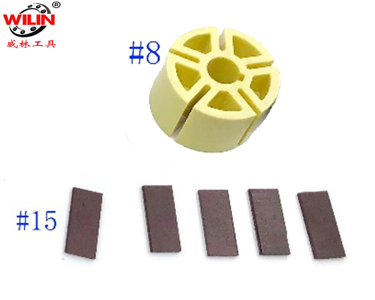 pneumatic Air tools prima Random Orbital sander 5 inch Spare Parts Accessories Rotor Switch Vane Key Bearing Bushing Spindle