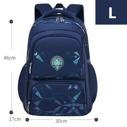 Primary School Backpacks Waterproof Children School Bags For Boys kids Travel Backpack  Orthopedic School bag Mochila Infantil