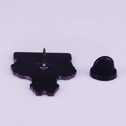 Vegan Enamel Pin Hamburger Broccoli Carrot Pussy Vegetarian Vegetables Badge Cartoon Brooch