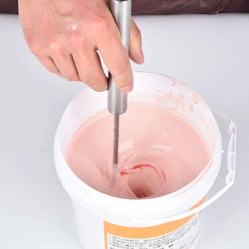 Ceramic art stirrer handheld mini stainless steel telescopic stirrer polymer clay manual mixing glaze tool DIY crafts making