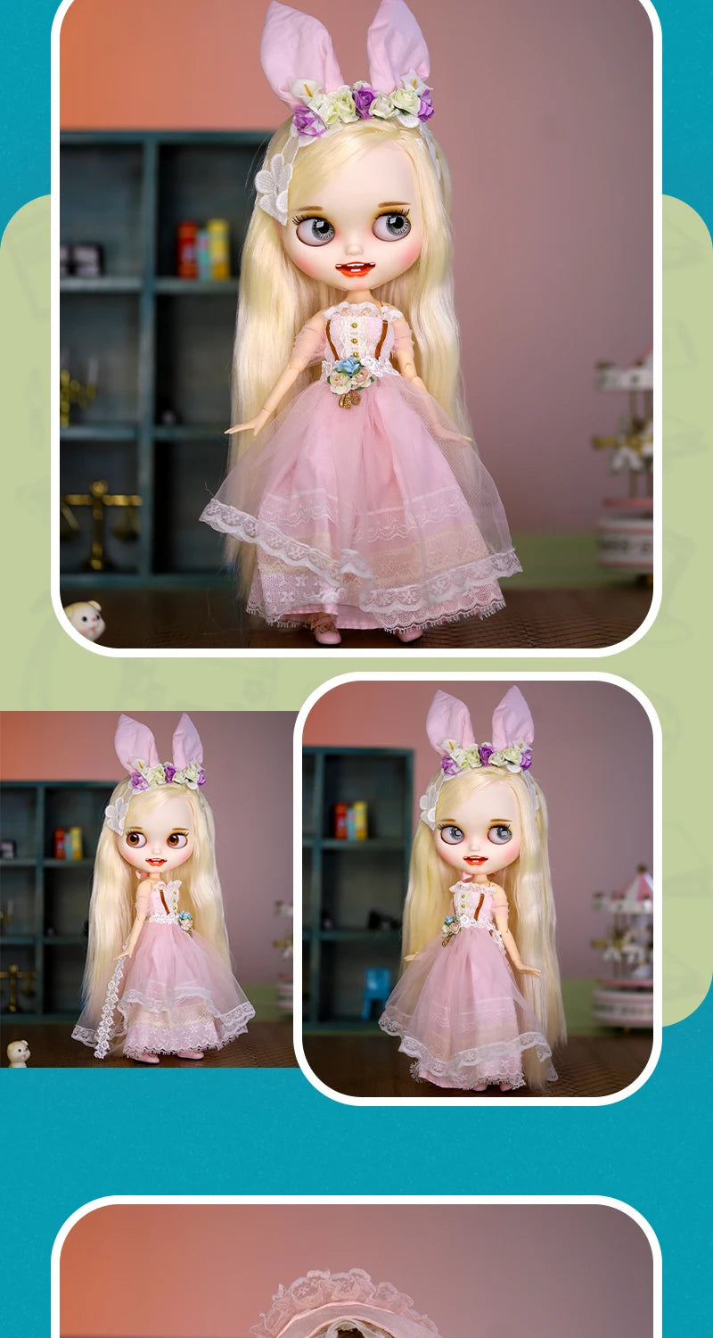 ICY DBS Blyth Doll Combination Including Clothes Shoes Hand Set AB Cosplay Dressing 1/6 BJD