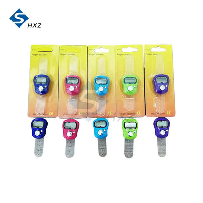 New Electronic LCD Screen Display Digital Counter Portable Hand Operated Tally LCD Screen 5 Colors