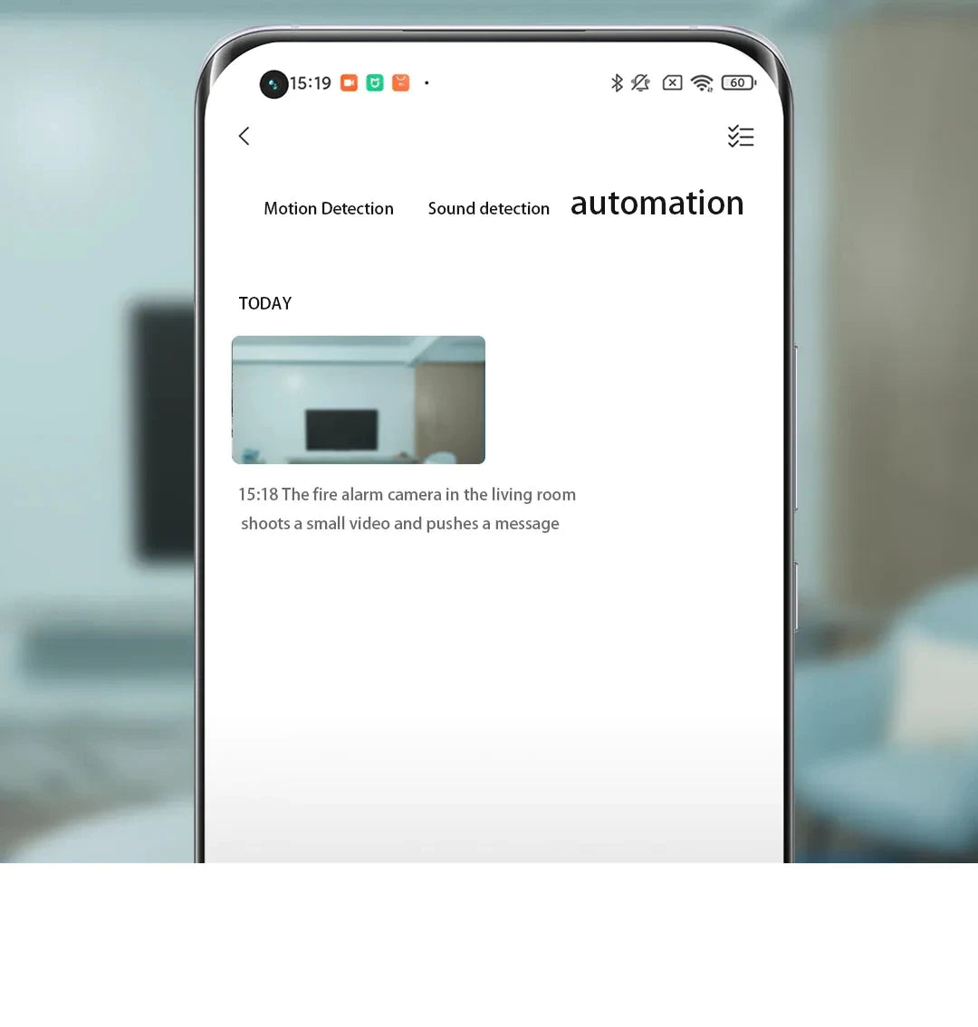 Xiaomi Smoke Detector Honeywell Sensor Fire Alarm Audible&Visual Alarm Work With Bluetooth-compatible Gateway Smart Remote APP