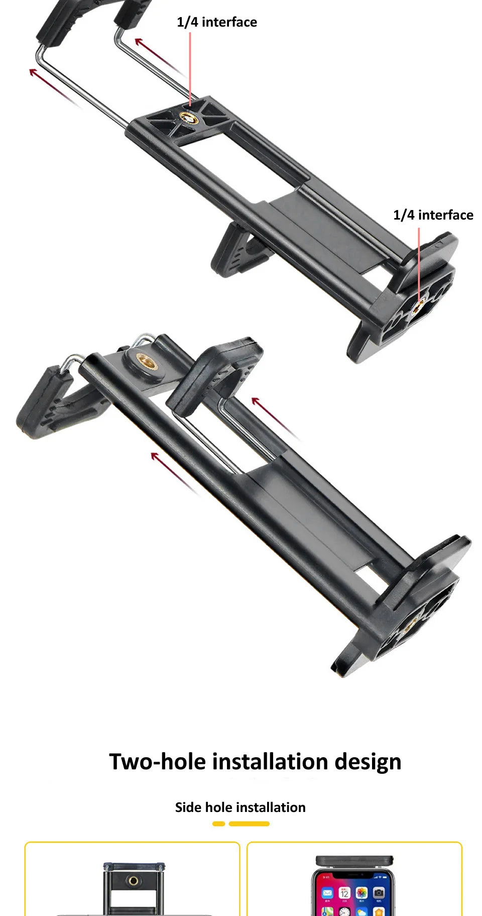 50/150/200cm Tripod for Tablet and Phone Aluminum Tripode Tablet Floor Ipad Tripod Stand with Smartphone & Tablet Holder Mount