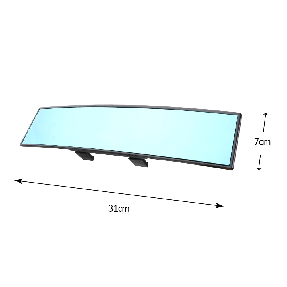Large Vision 300mm Car Rear View Mirror Baby Rearview Mirror Anti-glare Angle Panoramic Car Interior Accessories
