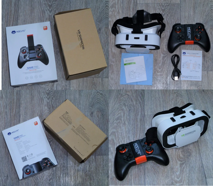 VR Shinecon Casque Headset Virtual Reality Glasses 3D Helmet 3 D For iPhone Android Smart Phone Smartphone Goggles Viar Mobile