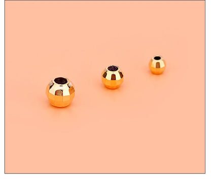 5pcsracelet DIY loose beads Thai silver laser beads silica gel beads 925 silver accessories accessories accessories accessories