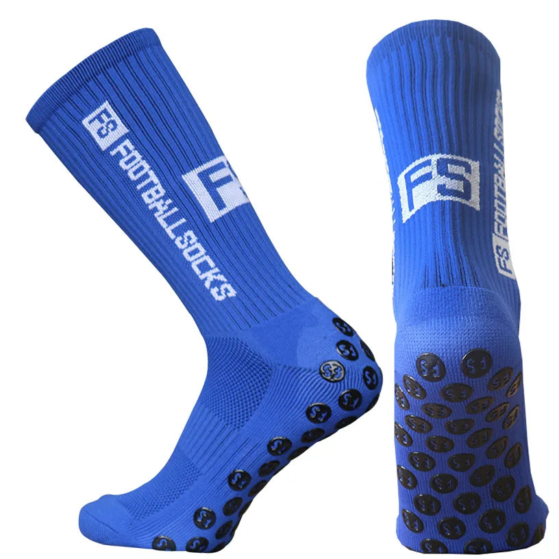 Sports Men Women Anti Slip FS Football Socks Baseball Rugby Grip Soccer Socks