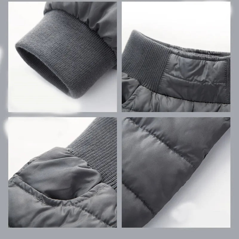 Girls Boys Warm Down Pants 2024 Winter Children High Quality Down Pants Teens Boy Girl Down Trousers Kids Ski Down Padded Pants