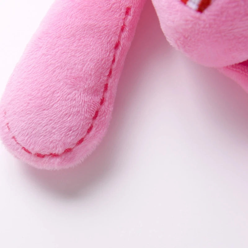 Stuffed Animals Bunny Soft Snuggle Bunny Baby Sleep Cotton Rabbit Toys Childs First Bunny Doll Natural Cotton Pink White