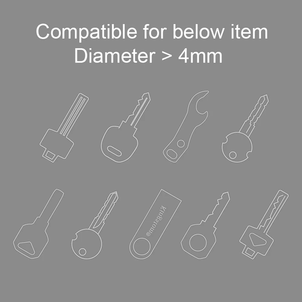 Smart Key Holder EDC Gear Key Holder Creative Gift Car Key Organizer Multi-functional key Clip keychain  Compact Key Holder