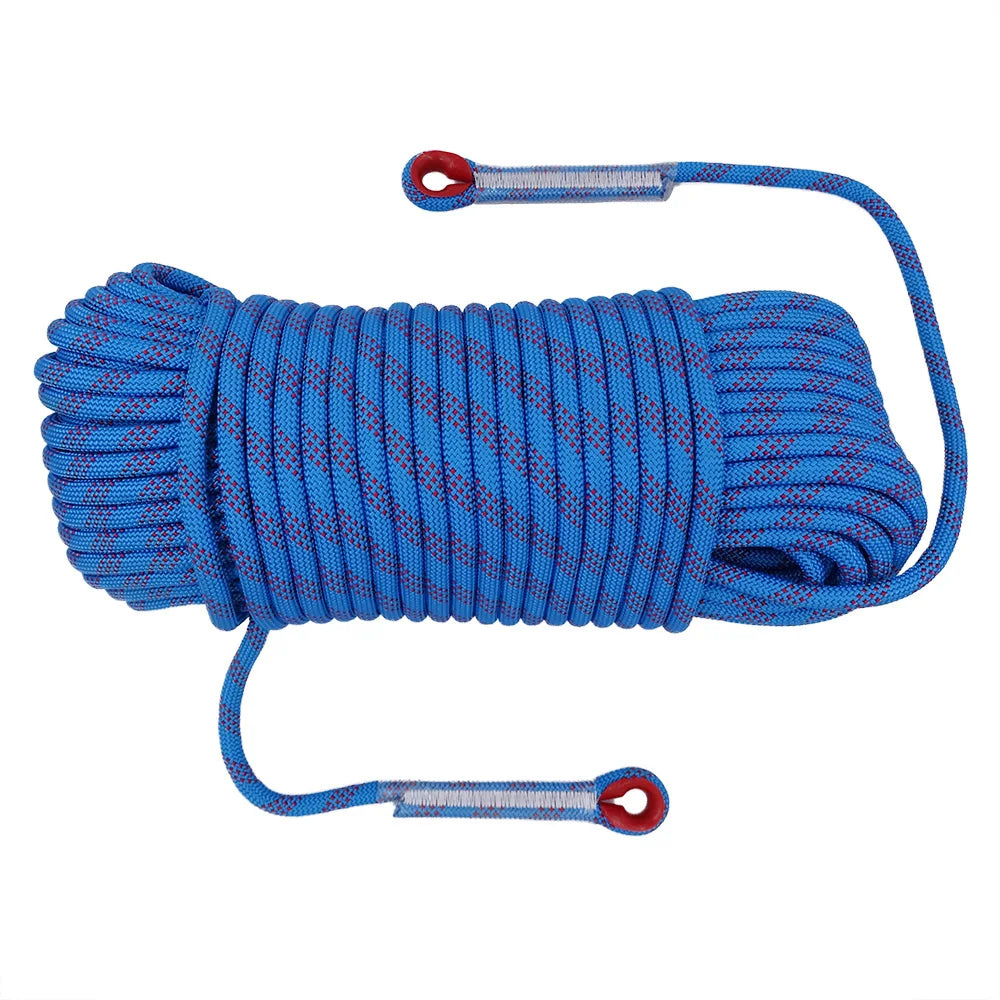 10-30m Car Tow Rope Static Climbing Rope 8mm Outdoor Survival Rescue Safety Cord Climbing Wall Equipment Accessorie 10m 20m 30m