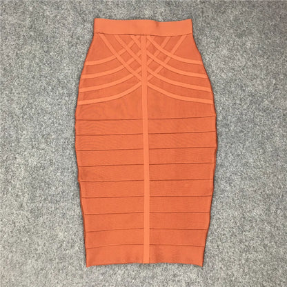 Woman Skirts Bandage Women 2020 New Arrival Midi Skirt Vintage Summer Harajuku Sexy Ladies Clothes